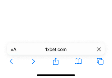 Step 1. Visit the official 1xBet Casino website