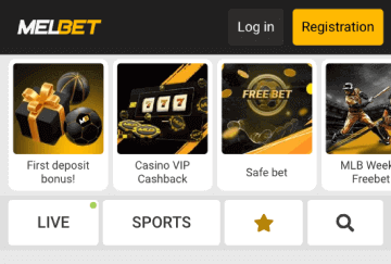 Step 2. Visit the official Melbet website Step 2. Visit the official Melbet website